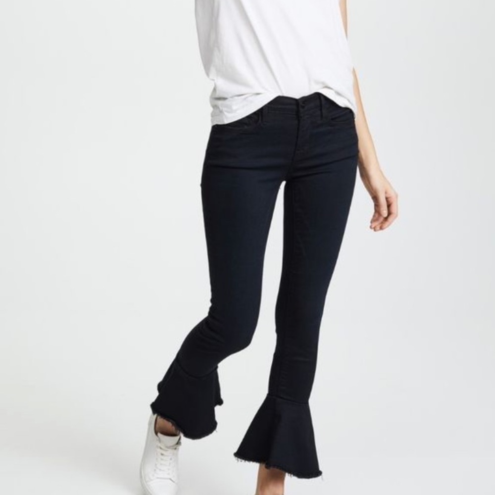 Frame Le skinny de Jeanne flounce